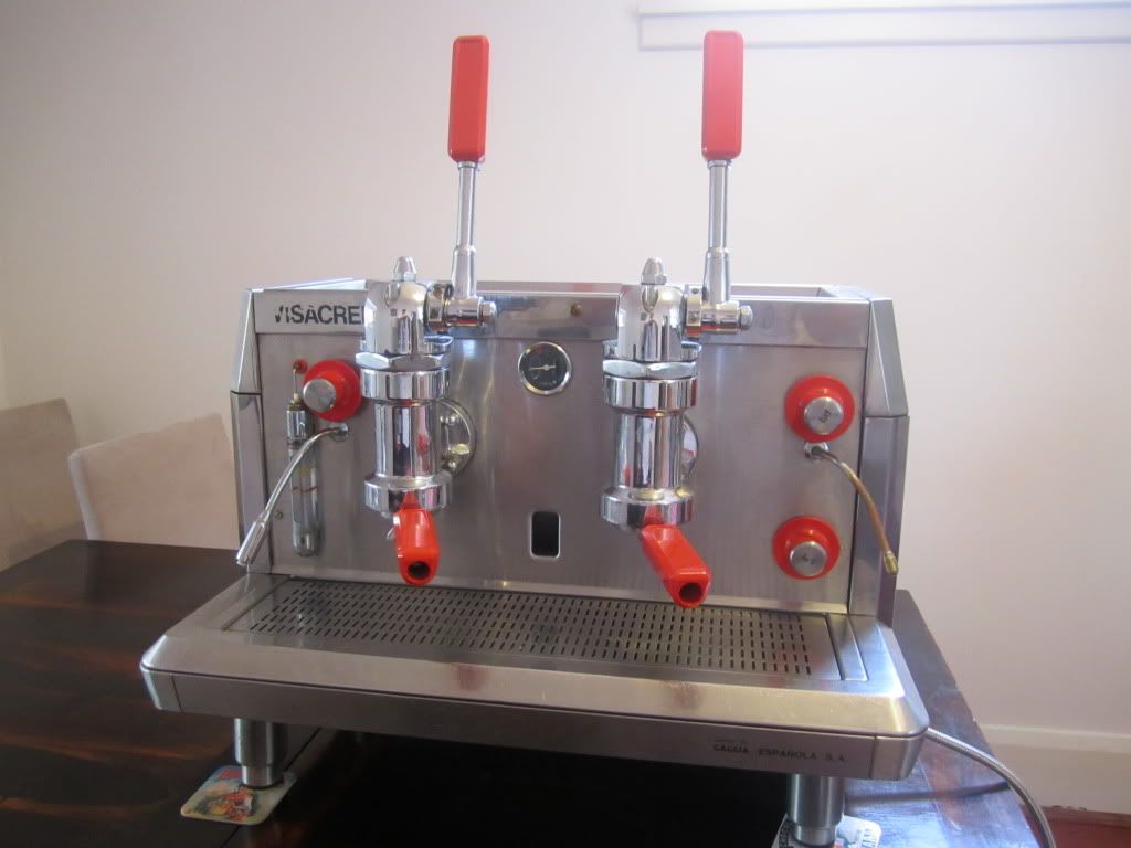 !!!SOLD!!! Relisted FS Gaggia Visacrem 2 Group Lever Espresso Machine